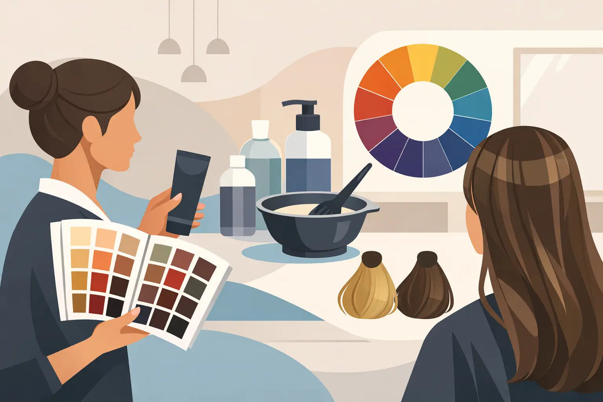 How to Choose Salon Colour for Reliable Results