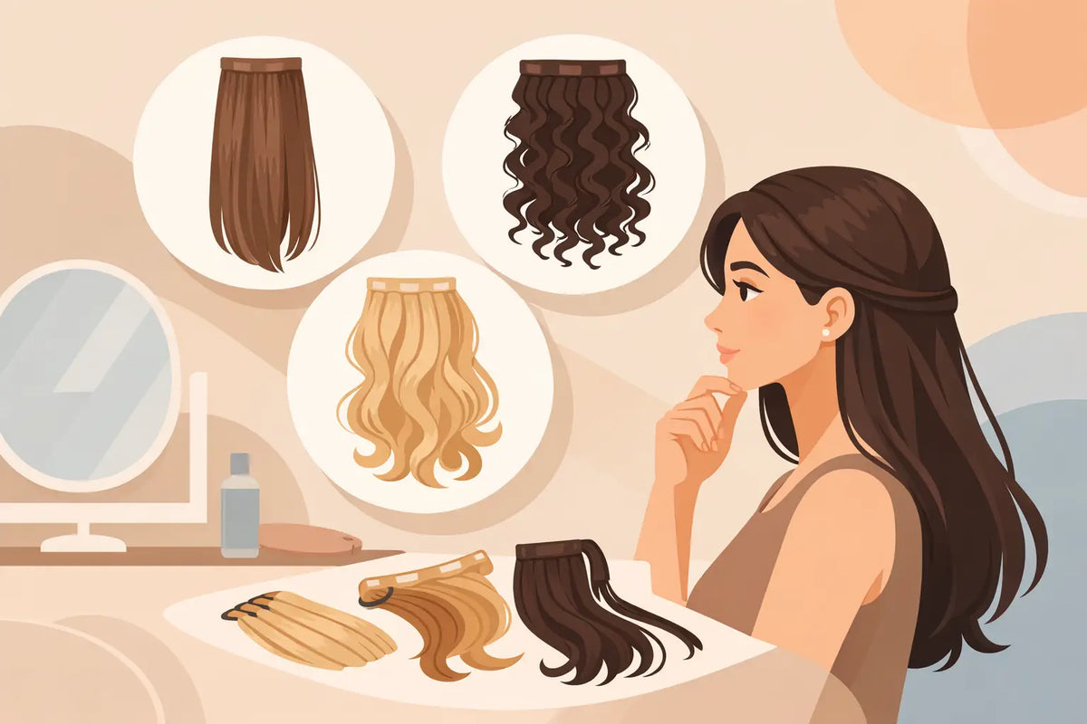 How to Choose Hair Extensions That Suit You