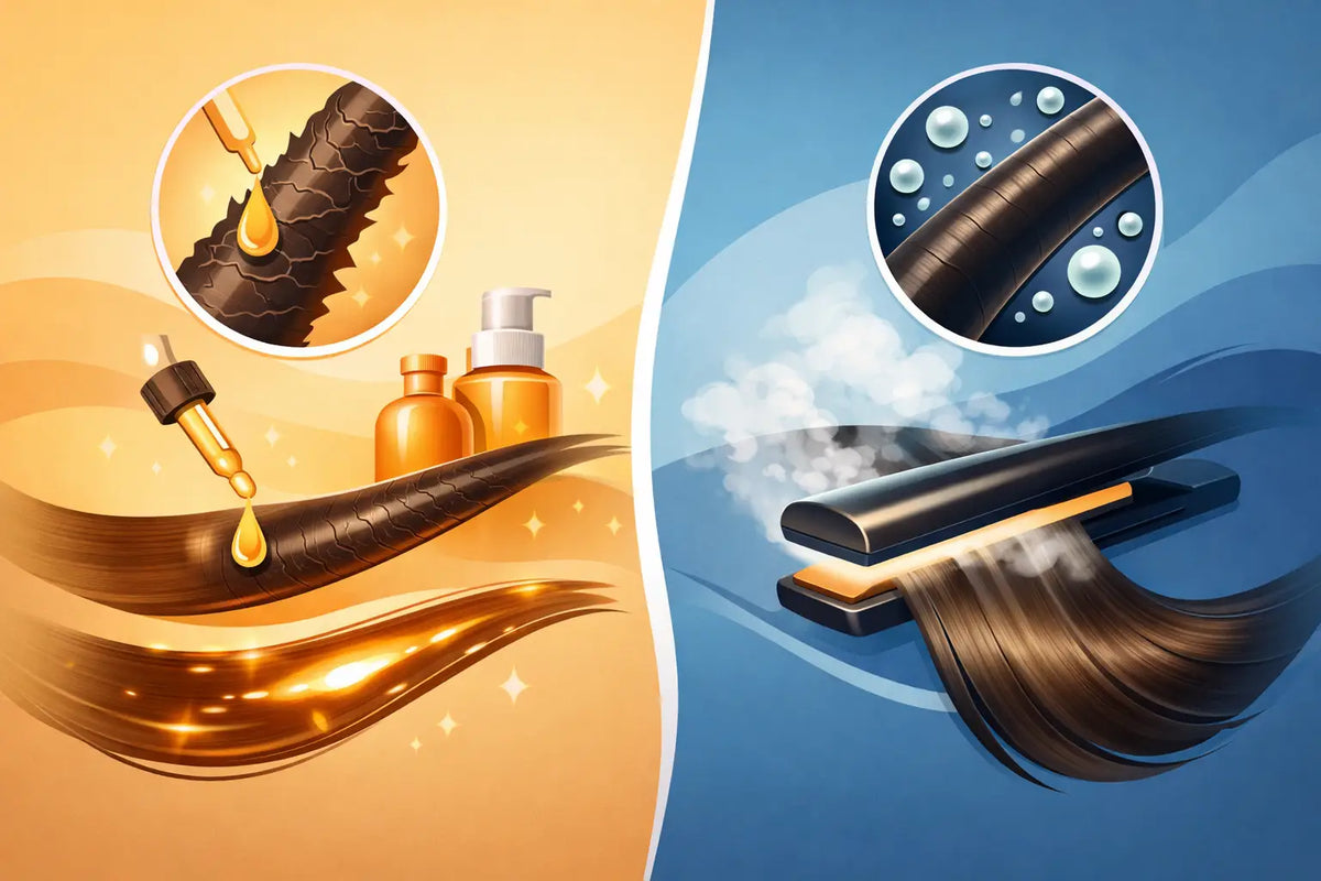 Difference Between Keratin and Nanoplastia