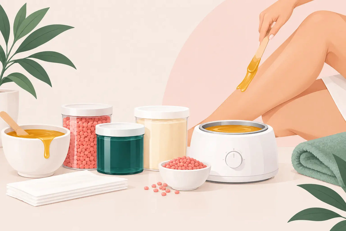 Wax Types for Salon and At-Home Hair Removal