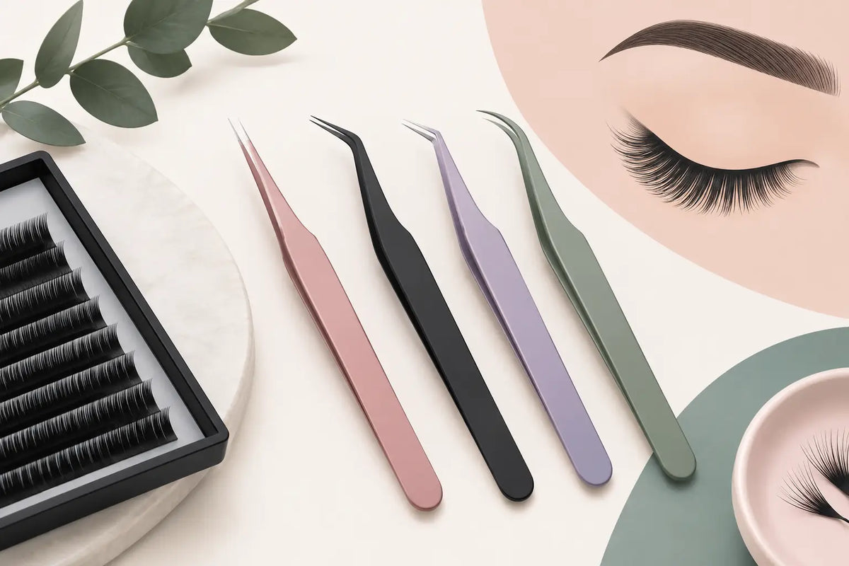 Best Lash Extension Tweezers for Cleaner Sets