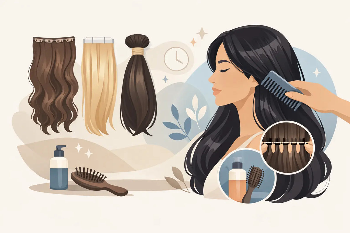 What Hair Extensions Last Longest? Clear Guide