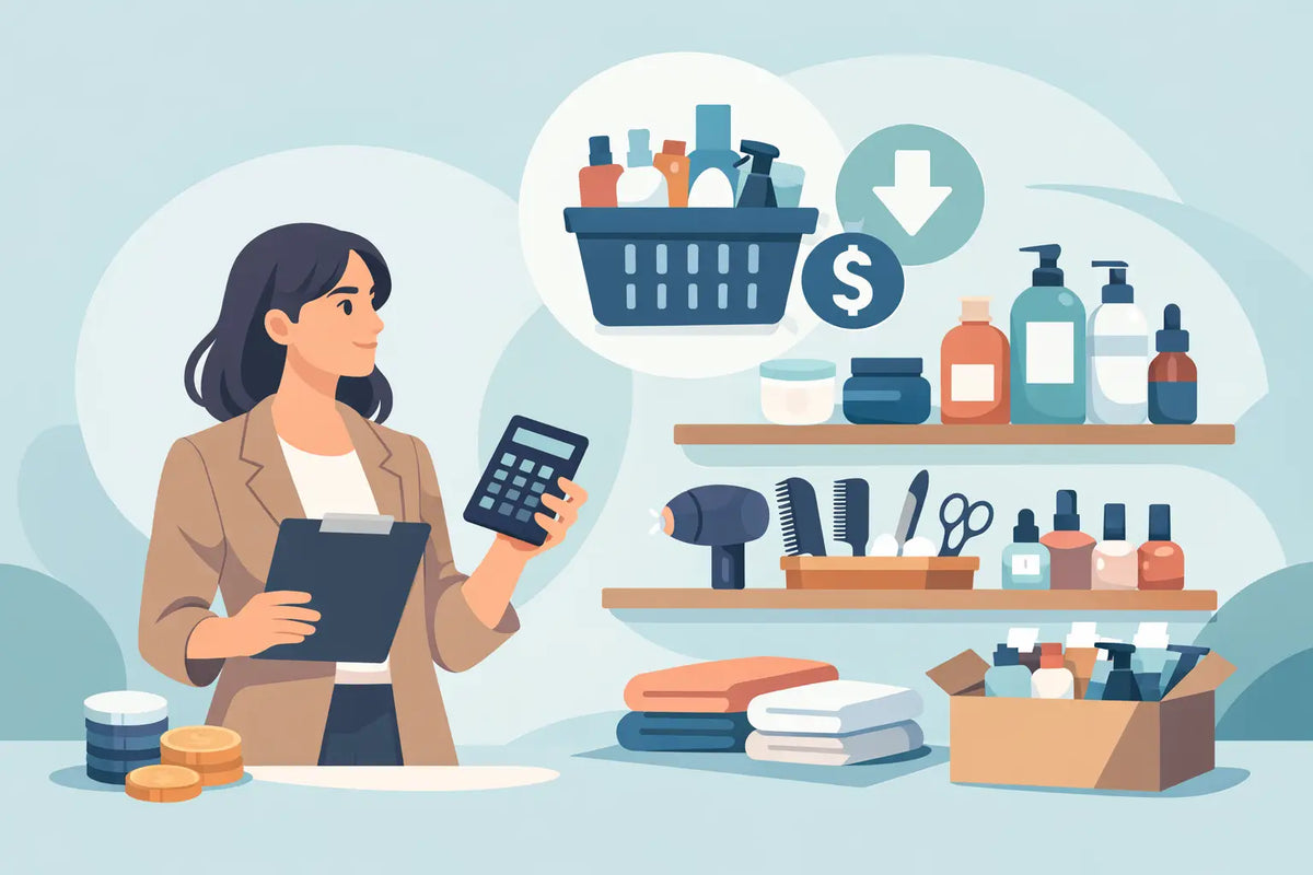How to Stock Salon Essentials Without Overspending