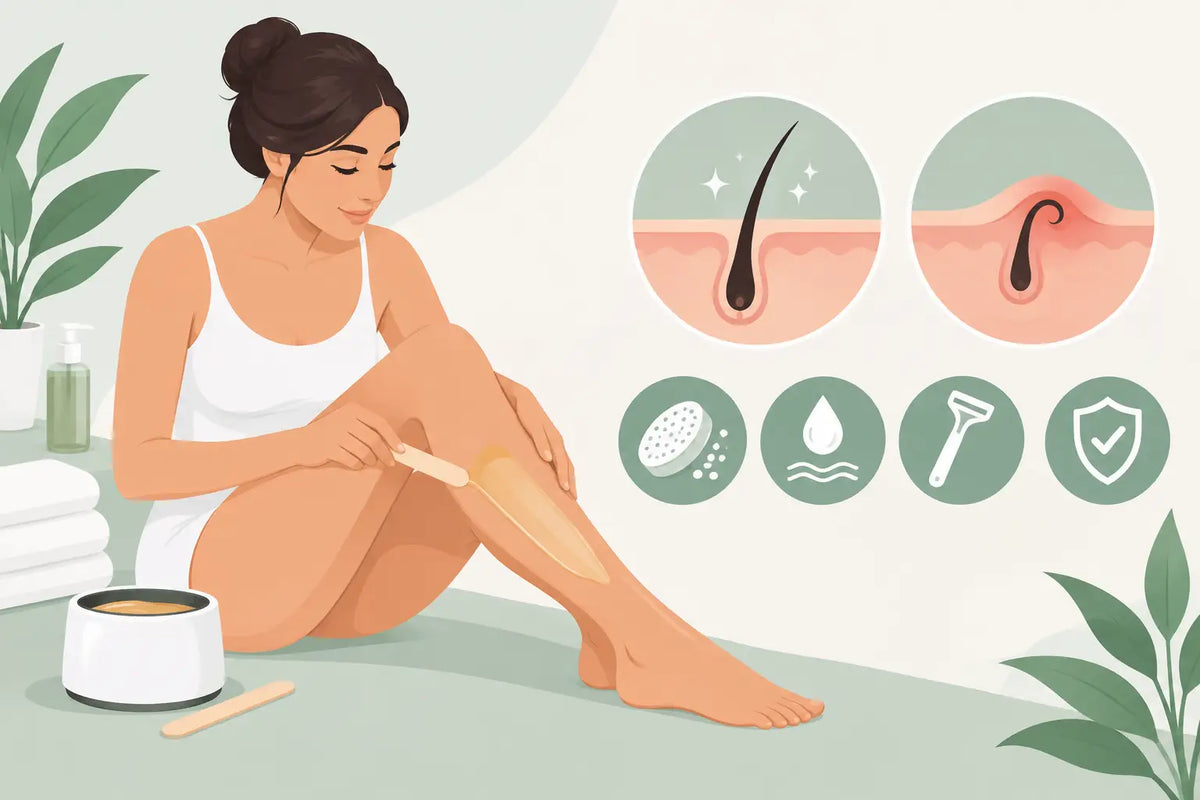 How to Prevent Wax Ingrown Hairs Properly