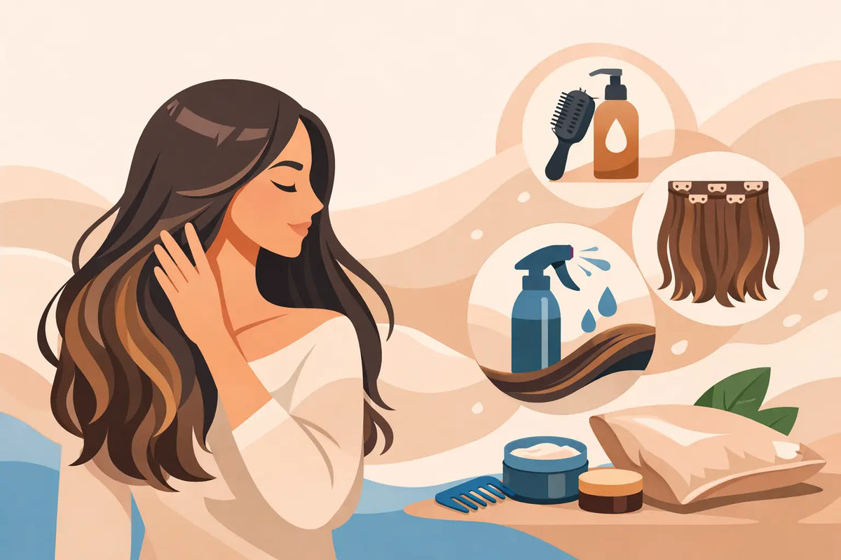 How to Maintain Hair Extensions for Longer Wear