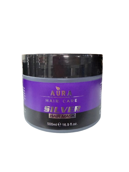 Aura Silver Purple Hair Mask 500ml image 0