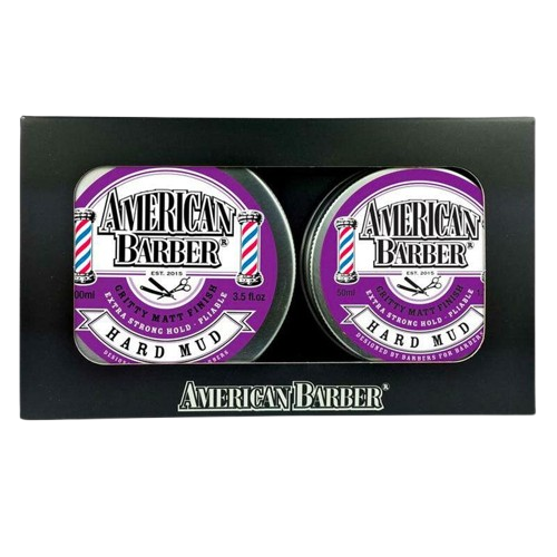 American Barber Duo Pack Hard Mud image 0