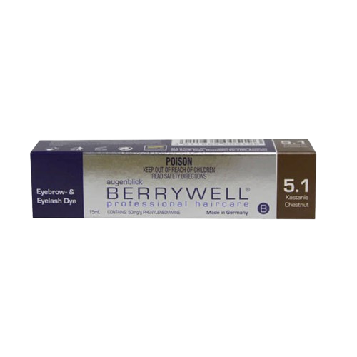 Berrywell Eyelash Tint 15ml Chestnut 5.1 image 0
