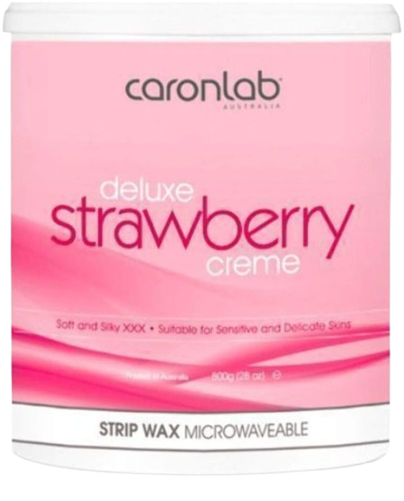 Caronlab Deluxe Strawberry Creme Strip Wax image 0