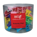 Hi Lift Butterfly Clips Assorted Colours image 0