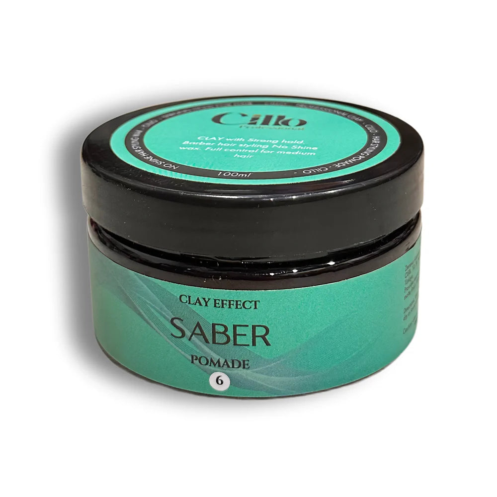 Cillo Saber Clay Efect Wax – 95g for Extra Strong Hold & Soft Texture
