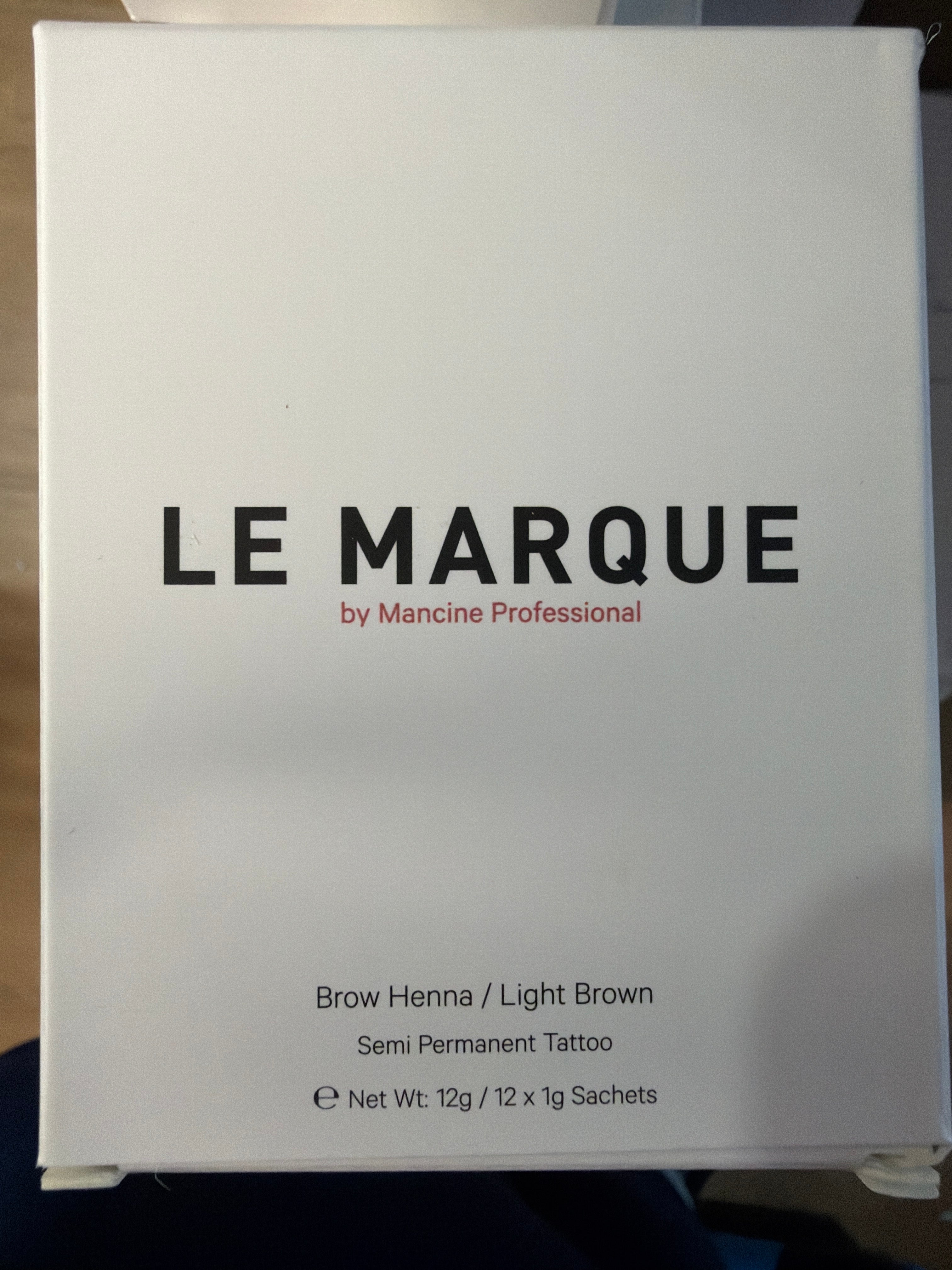 Le Marque brow heena