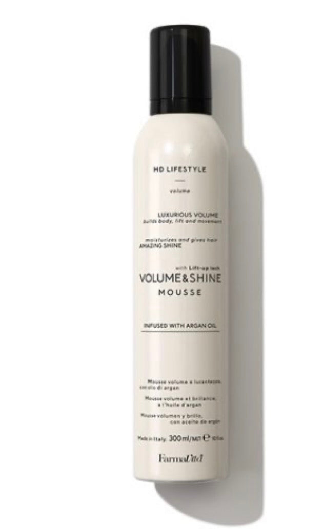 Farmavita 
HD Lifestyle Volume & Shine Mousse Medium-Strong Hold 300ML