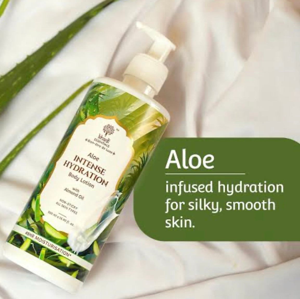 Khadi essential Aloe intense Hydration body lotion 500 ml