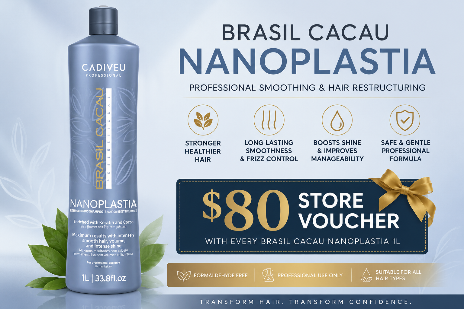 Brasil Cacau Nano Plastia 1L