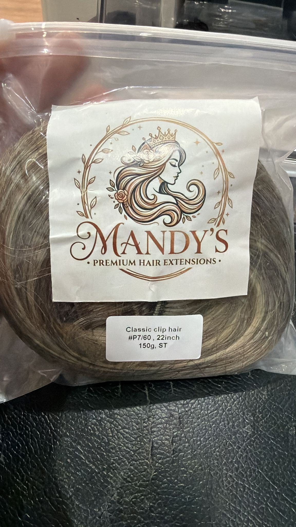 Clip In Hair Extensions (150g each pack real human hairs)