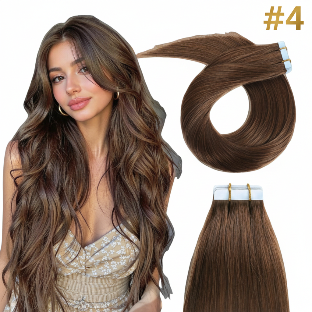 Tape Hair Extensions (20 pieces – 10 sandwiches) image 3