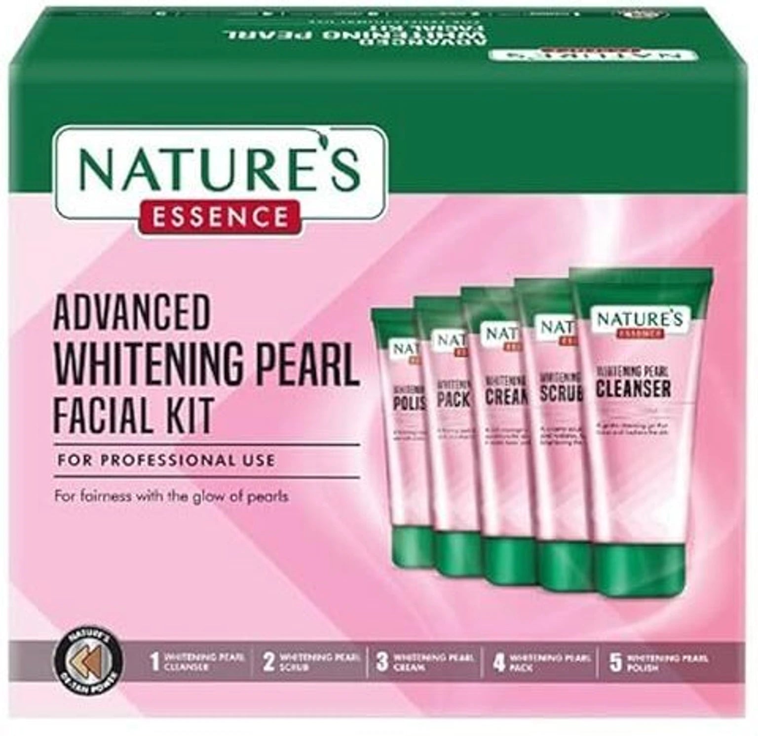 Nature's Essence Advanced Whitening Pearl Facial Kit image 0
