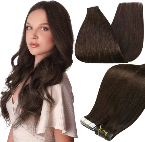Tape Hair Extensions (20 pieces – 10 sandwiches) image 2