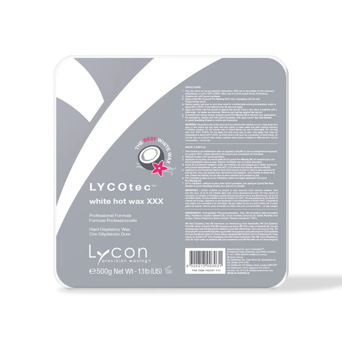 LYCOtec White Hot Wax Tray