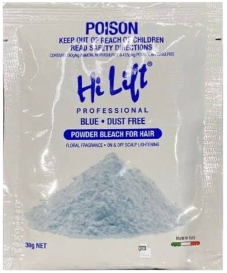 Hilift Bleach Blue Sachet 30g