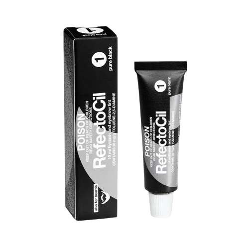 Refectocil Eyelash Tint Pure Black 1.O 15 Ml