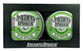 American Barber Duo Pack Clay Styler Green